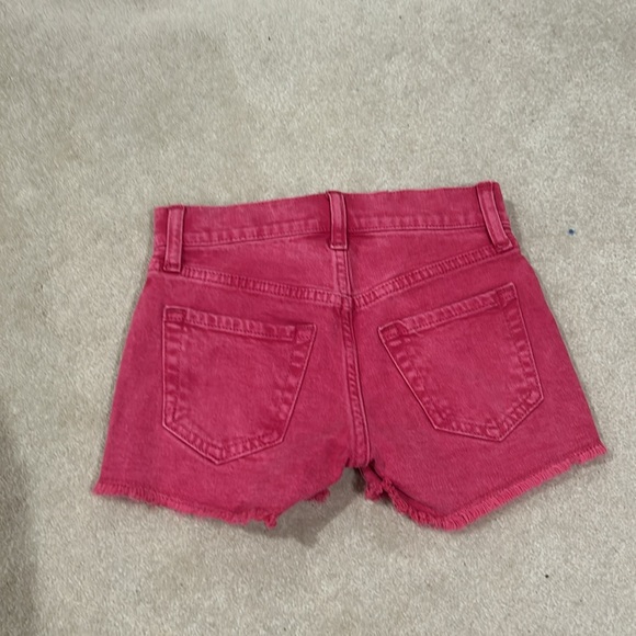 Gap kids pink “weathered” shorts. - Picture 2 of 3